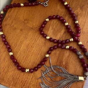 Lucky Brand Tassel Necklace